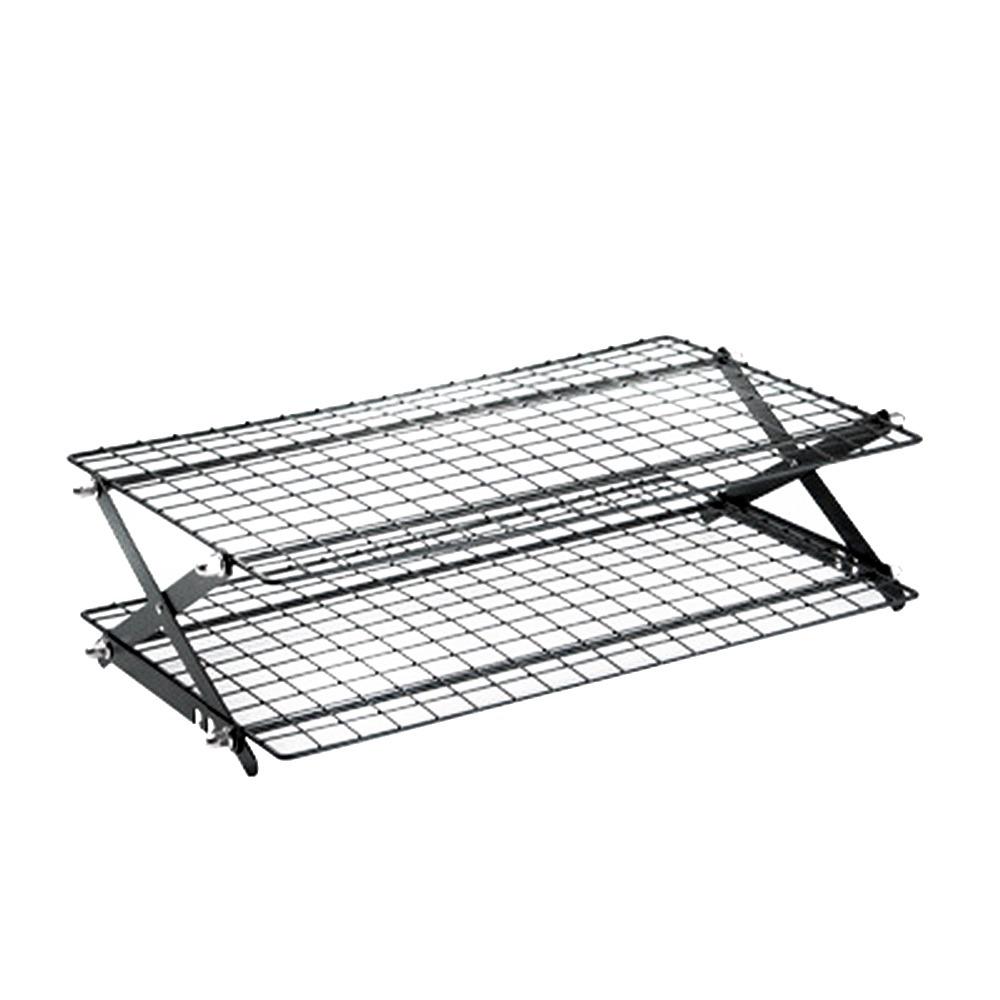 Black Silver Cooling Rack Wire Grid Grid Holder High Quality Baking Cooling Tray  Baking