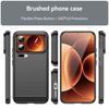For Cover Xiaomi 17 Pro Max Case For Xiaomi 17 Pro Max Shockproof TPU Silicone Carbon Fiber Back Case For Xiaomi 17 Pro Max Case