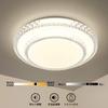 35W LED Ceiling Light with Starry Sky Effect, Suitable for 6-8 Tatami Mats, White, Warm White, and Daylight, Perfect for Living Rooms, Entryways,