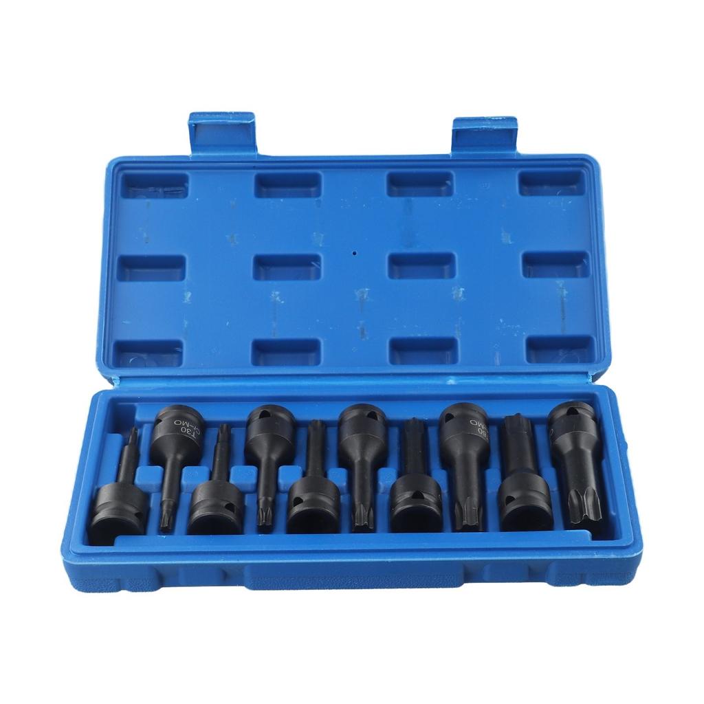 Адаптер для торцевой головки 1/2 дюйма, черный, привод шестигранник