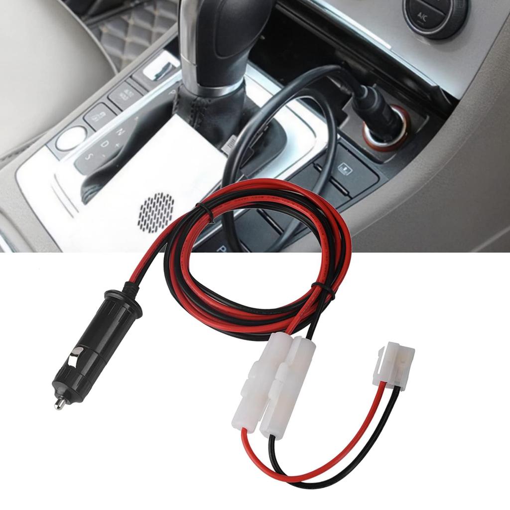 Yaesu Wireless Cigarette Socket Yaesu Standard Mobile Power Cord Power Cable Cord Cigarette Lighter Mobile Radio T-shaped