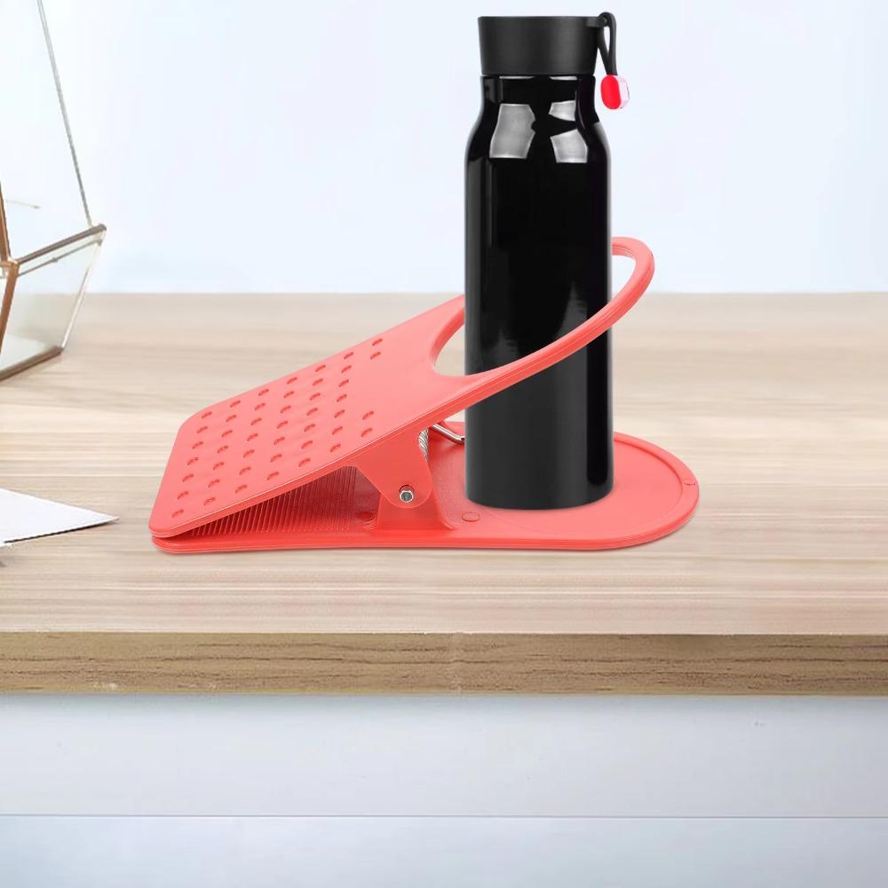 2Pcs Multi-functional Clip on Table Cup Holder Creative Desktop Mug Rack  Office
