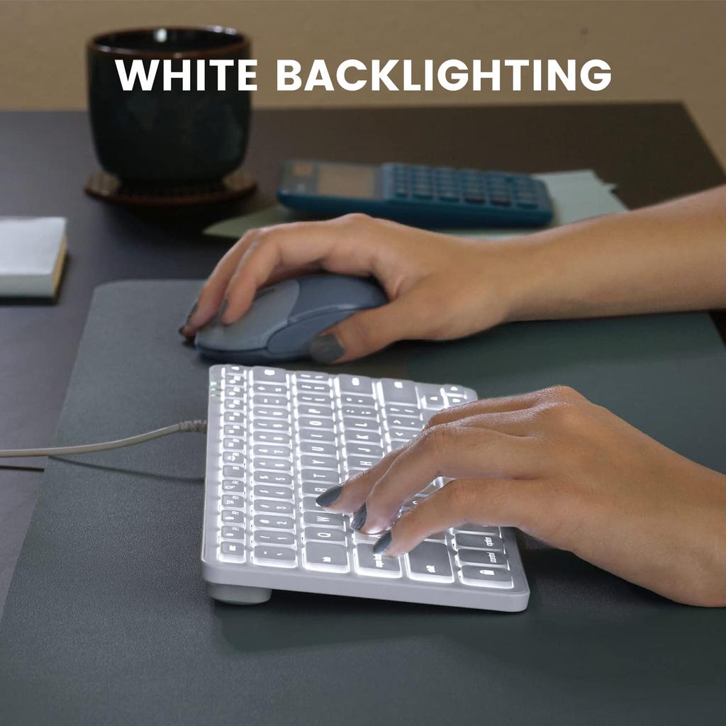 Клавиатура Perixx Backlit MacOS совместимая с PERIBOARD-332MW (Японская раскладка)