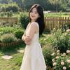 French temperament dopamine sweet wind sleeveless suspender dress women's new seaside vacation beautiful skirt