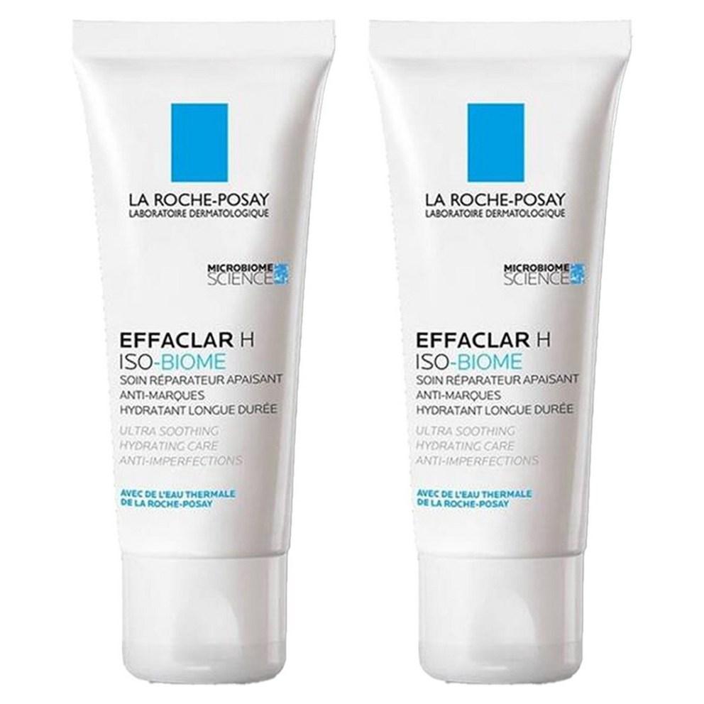 LA ROCHE-POSAY Effaclar H Iso-Biome Крем, 40 мл, 2 шт.