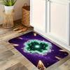 1PC Nebula Inspired Motif Kitchen Rug Non-Slip Door Mat Pop Design Bathroom Rug Bath Mat Carpet for Home Sink Laundry Decor