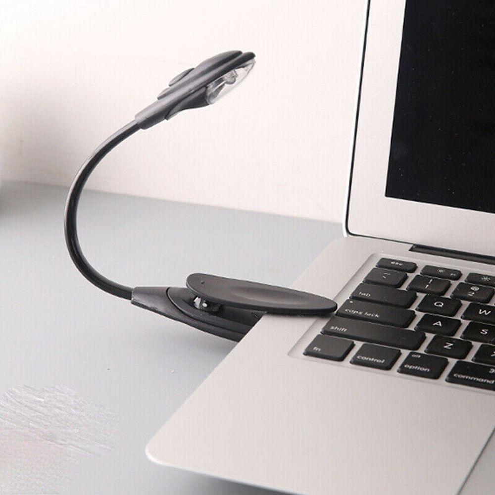 Indoor Lighting Portable Flexible Travel Light Clip On Lamp Reading LED Book Light