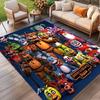 Five Nights at Freddy's Print Rug, Washable Floor Carpet, For Entryway Dorm Laundry Room Office Study, Home Decor Birthday Christmas Gift