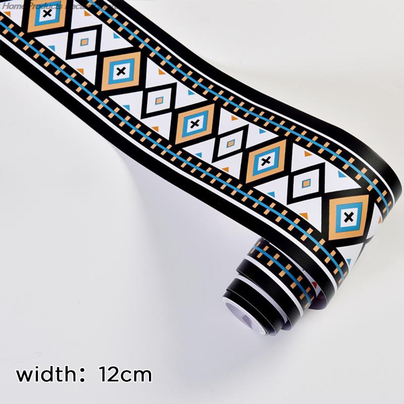 10M ПВХ водонепроницаемый пояс самоклеящийся плинтус поясной линии обои декор гостиной виниловые настенные наклейки на стену