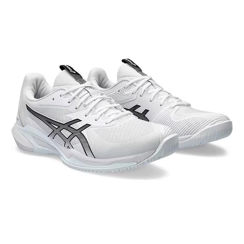 Asics Мужские теннисные кроссовки Solution Speed FF 3 Low Top Белый Черный - 1041A438-101