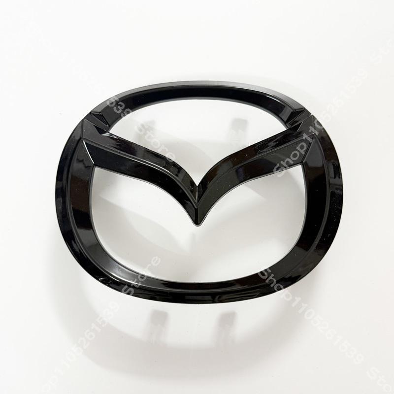 ABS Car Logo Front Grille Rear Trunk Steering Wheel Decoration Sticker For MAZDA2 2009- 2011-2015 16 17-2025 2026 MAZDA2 Emblem vf2