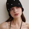 Marchen Pearl Beanie Bonnet Hat_2color