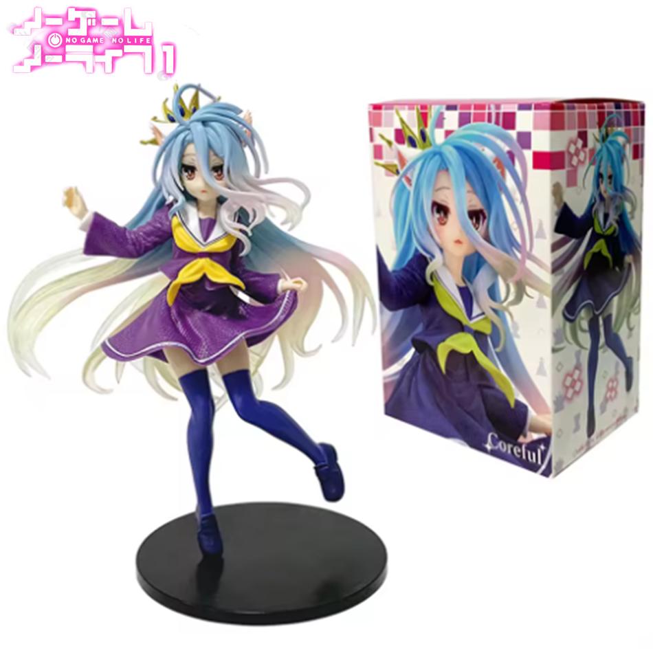 19СМ Аниме NGNL No Game No Life Фигурка Аниме ПВХ Аниме Фигурки Действия Модель Коллекция Украшение Аниме Модель Игрушка Подарок