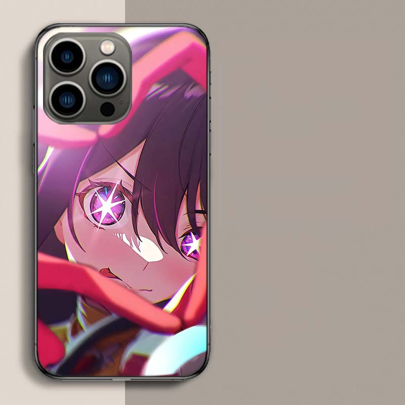 Чехол для телефона H-Hoshino Ai Для iPhone 17 Air 15 Pro 14 Plus 16 Pro Max 12 13 Mini 11 16E X XS Чехол Милый Fundas
