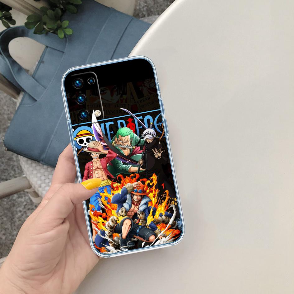 Cartoon One Piece Phone Case for Motorola Moto G10 G20 G30 G31 G32 G34 G35 G41 G42 G50 G51 G52 G55 G60 G60S G62 G71 G72 G75