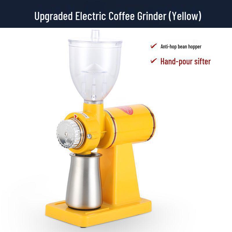Electric Coffee Bean and Powder Grinder for Household Drip Brewing
