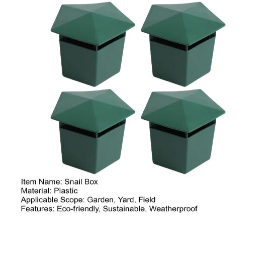 4 шт. ловушка для улиток, простая в использовании садовая ферма, ловушка для улиток, экологически чистая