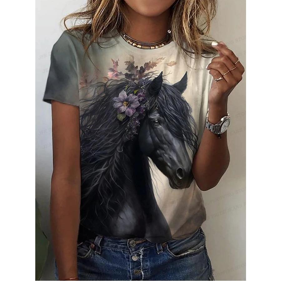 Футболка с принтом животных и собак, 3D-принт, женская мода, свободные футболки, топы с коротким рукавом, футболки, аниме, каваи, футболка, детская одежда, кошка