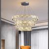 Smart Crystal Chandelier with Voice Control