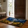 Anime Hot AAttack On Titan Floor Mat Soft Flannel Absorbent Mat Non-Slip Rug Home Bedroom Bathroom