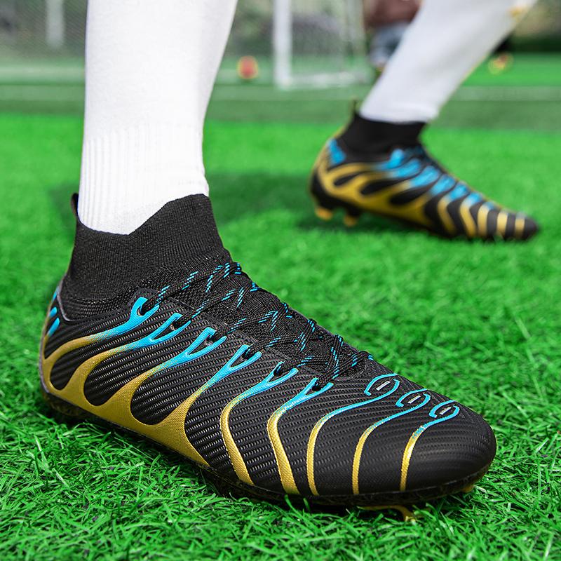 Модные футбольные бутсы унисекс, футбольные бутсы, футбольные ботильоны, молодежные тренировочные кроссовки, спортивная обувь на открытом воздухе