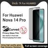 For Huawei Nova 14 Pro Glass IMAK 3D Curved Privacy Tempered Glass Full Screen Coverage Film
