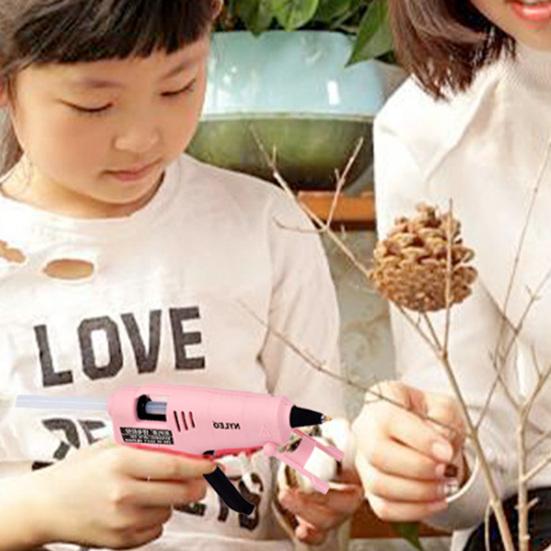 Cordless Hot Melt Glue Tool with Glue Sticks USB Charging 2000mAh Rapid Heating Glue Tool Kit Child Hand Crafts Home DIY Repair Wireless Glue Tool