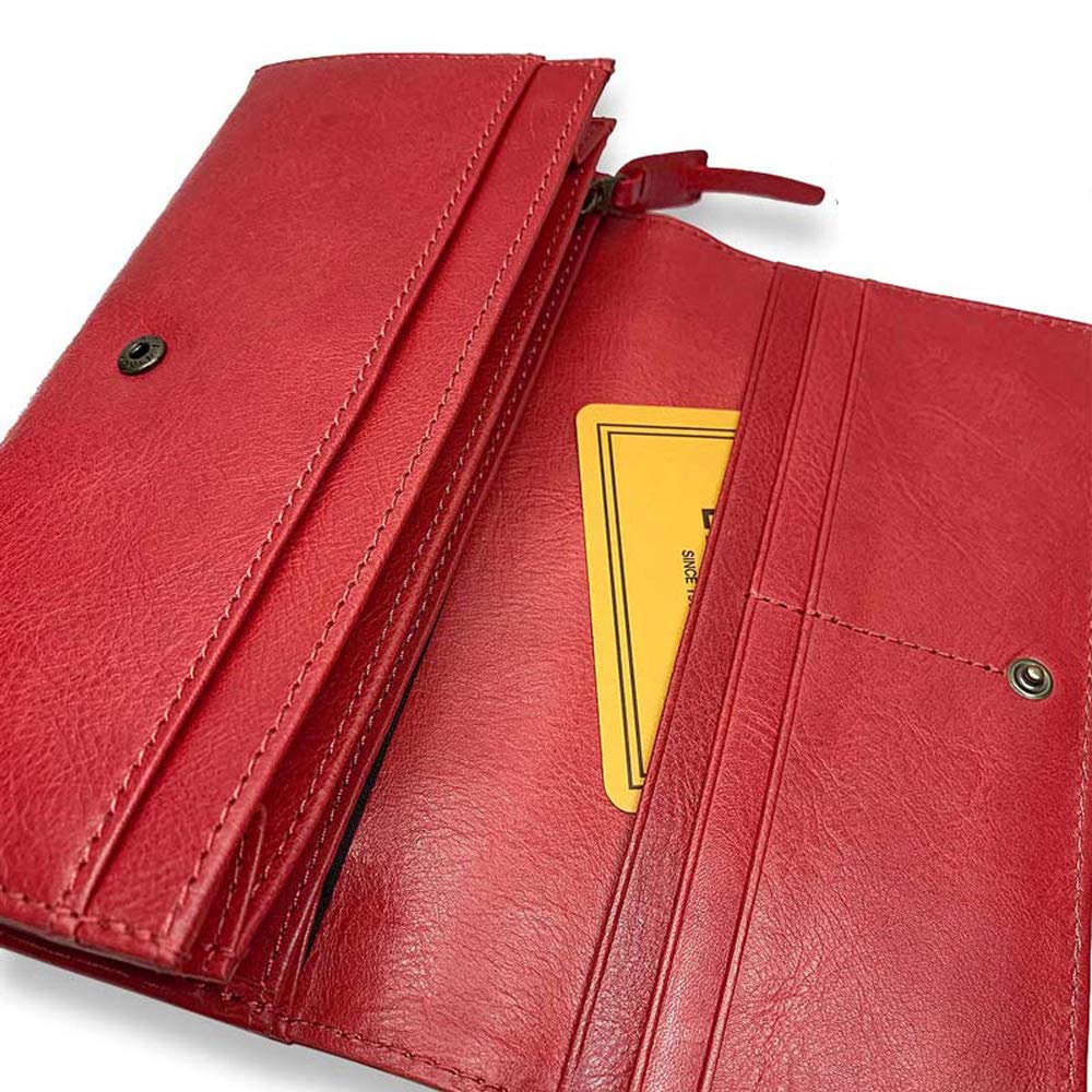 PEANUTS SNOOPY Snoopy Flap Long Wallet Green 73054 Cowhide Italian Leather Unisex Unisex (Blue (Green))