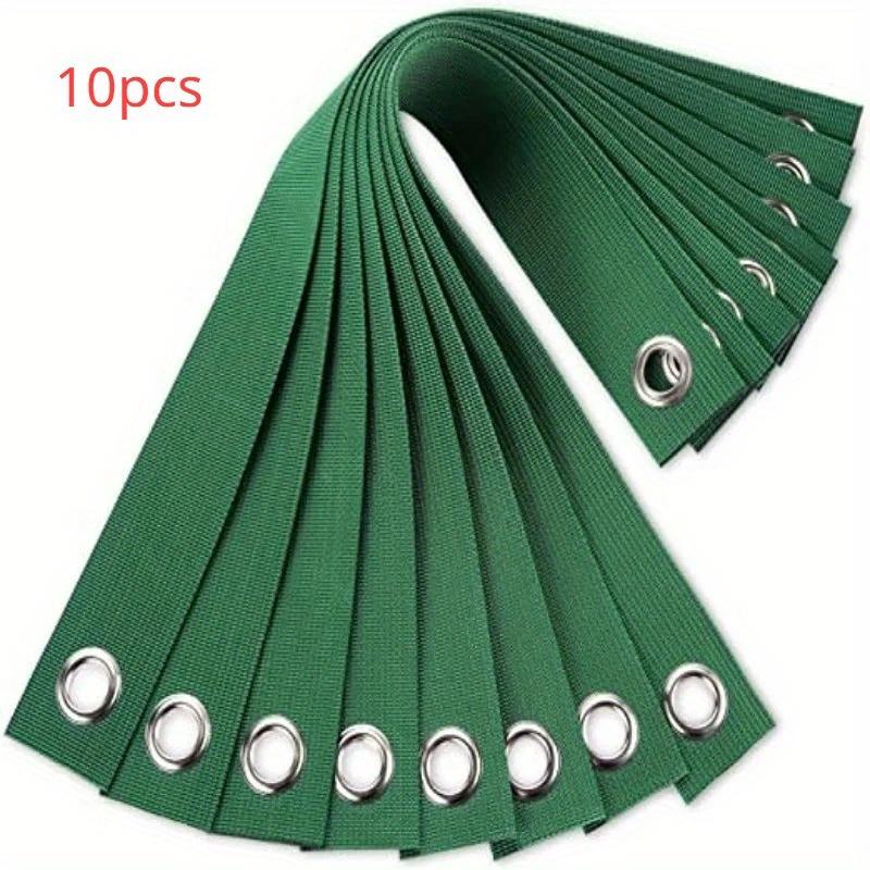 10 шт. ветрозащитный ремень для деревьев, устойчивый к ураганам, стереотипный нейлоновый фиксированный ремень, хорошая поддержка недавно посаженного пояса для веток, аксессуар для двора