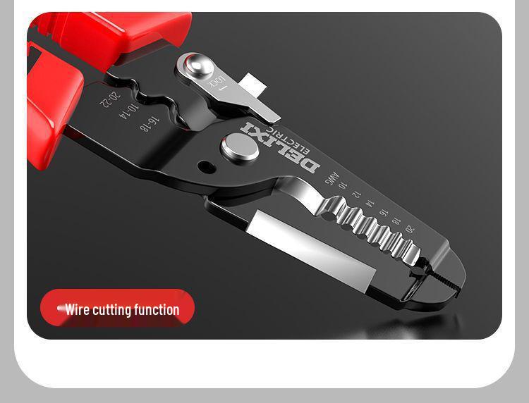 Multifunctional Electrician Wire Strippers & Pliers Set: Wire Cutters, Crimping, Stripping Tools - Free Shipping