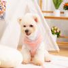 Двусторонний плюшевый пуловер для собак, удобный для ношения на двух ногах, с тяговым кольцом