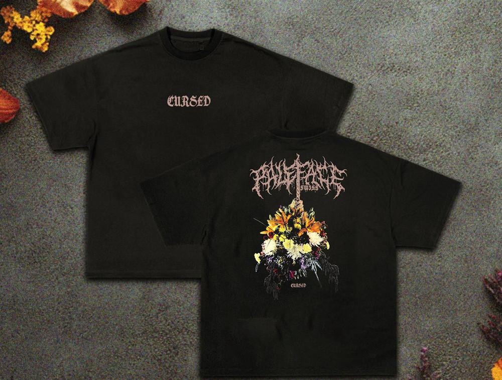 Cursed Album Paleface Swiss Band 2 sided 100% Cotton Adult T-Shirt MK477 Unisex T-Shirt