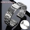 18мм 20мм 22мм 24мм 26мм Нержавеющая Сталь Ремешок для Seiko SKX007 SKX009 Часы для Дайвинга Металлический Браслет для Мужчин Женщин Аксессуары для Ремешка