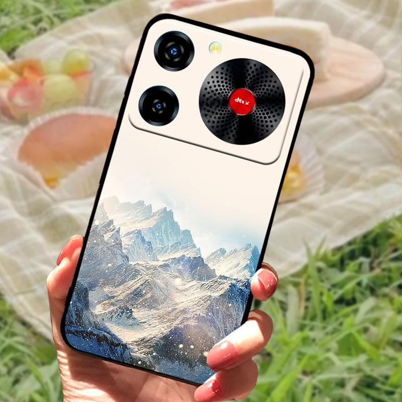 For ZTE Nubia Music Case Shockproof TPU Silicon Black Bumper Cover For ZTE Nubia Music Phone Cases Cute Back Cover Fundas Capa