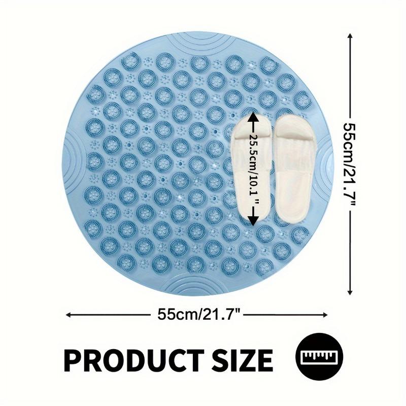 1 шт./набор Силиконовый коврик для ванной с массажными выступами Нескользящий коврик для пола в душе Эксфолиатор для ног для безопасности в ванной комнате