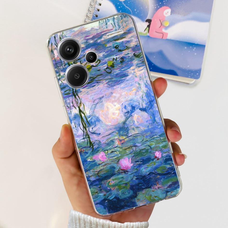 For Xiaomi Redmi Note 13 5G Case Luxury Marble Transparent Phone Cover For Redmi Note 13 Pro Plus Funda on Note 13 Pro 5G Bumper