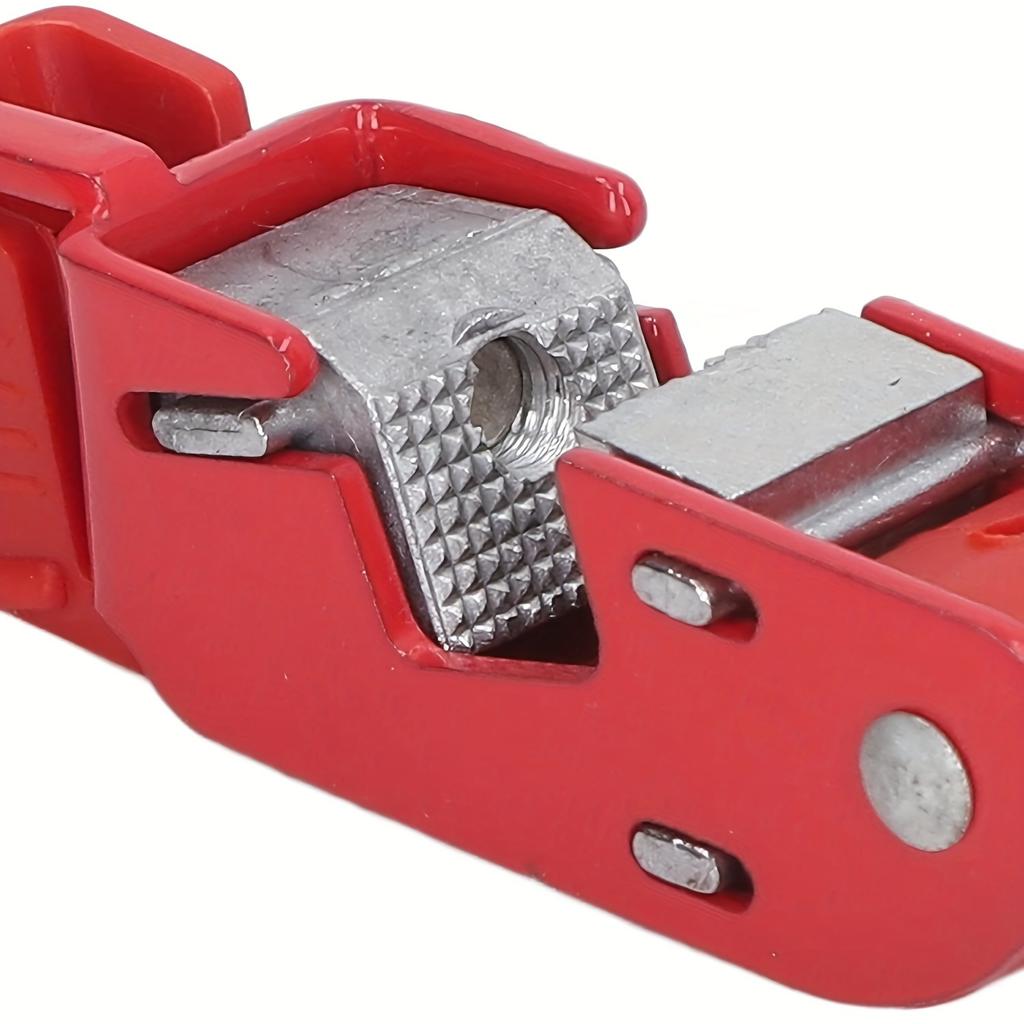 Master Lock Red Electrical Box Circuit Breaker Lockout, Tagout Breaker Box Lock for Standard Single and Double Toggles