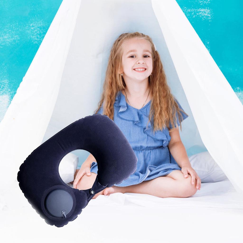 Надувная шея полностью шея для путешествия на самолете автомобиль