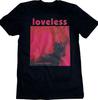 Черная футболка My Bloody Valentine loveless, размеры S-4XL