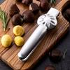 Кухонный инструмент Зажим для грецких орехов Аксессуары Машина для открывания каштанов Зажим для каштанов Щипцы для грецких орехов Нож для чистки скорлупы Орехокол