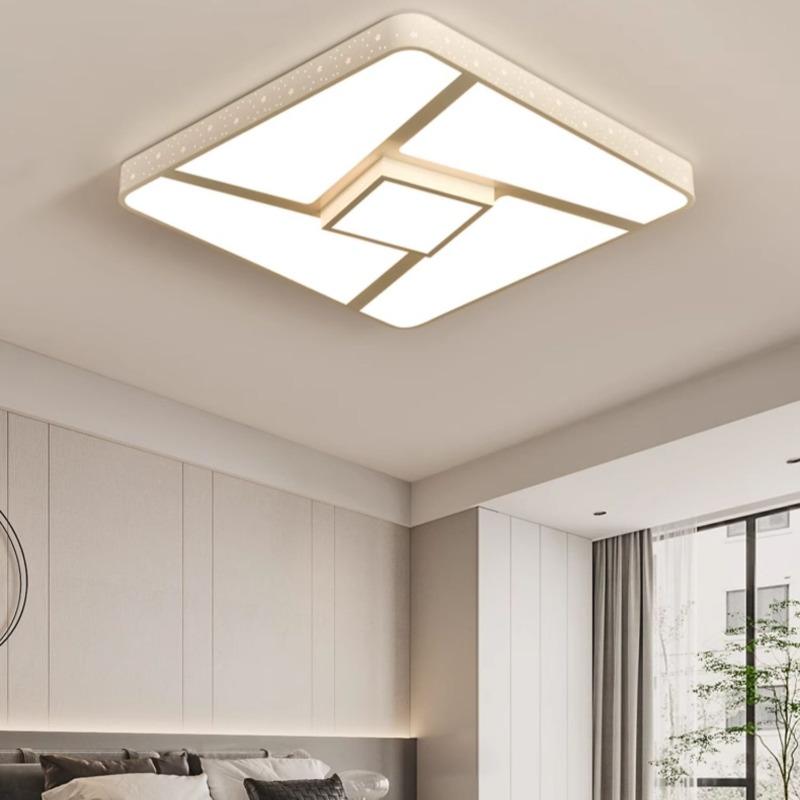 Светильник для спальни Простой современный квадратный светодиодный потолочный светильник