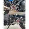 ARASHI Мотоцикл Передняя Подножка Подножки Задний Комплект Задние Подножки Для KAWASAKI NINJA400 Z400 EX400 2018-2023