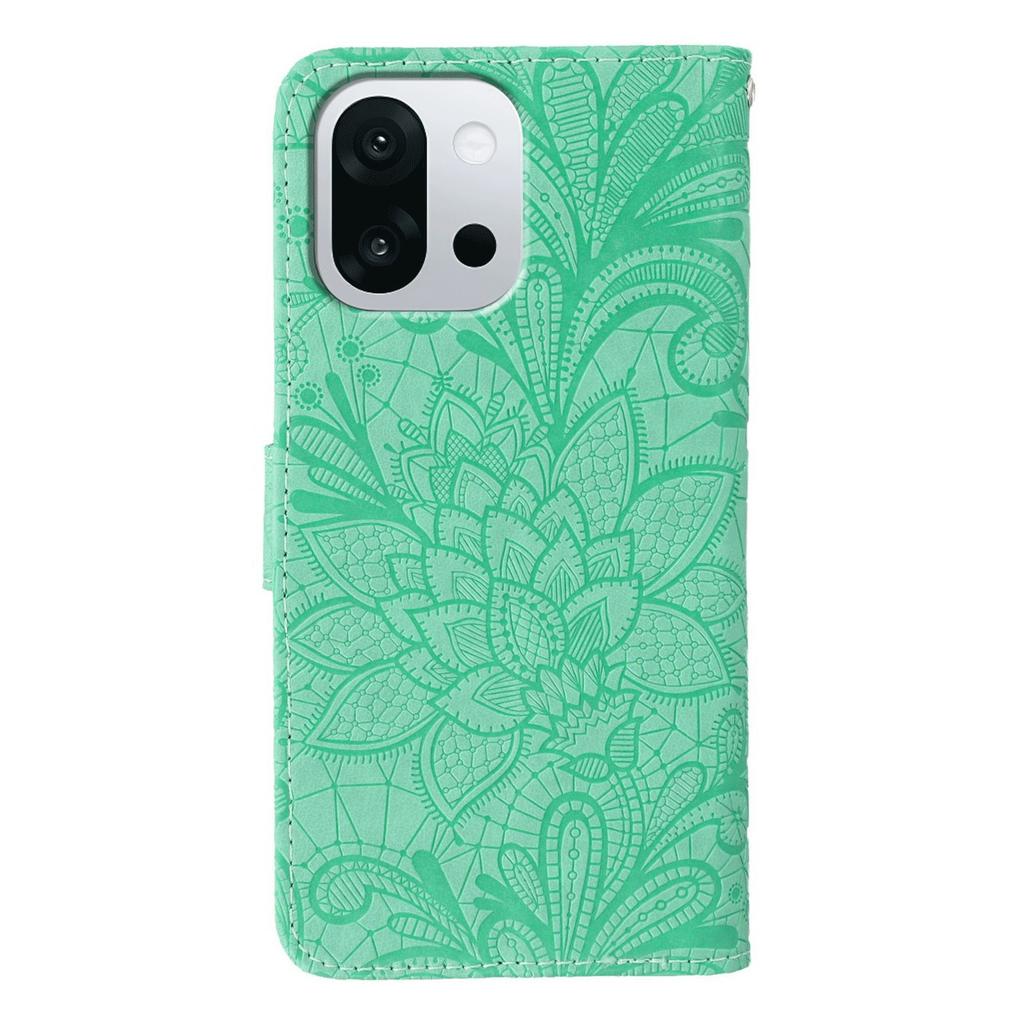 For OnePlus 13T 5G Case Lace Flowers PU Leather Flip Wallet Phone Cover