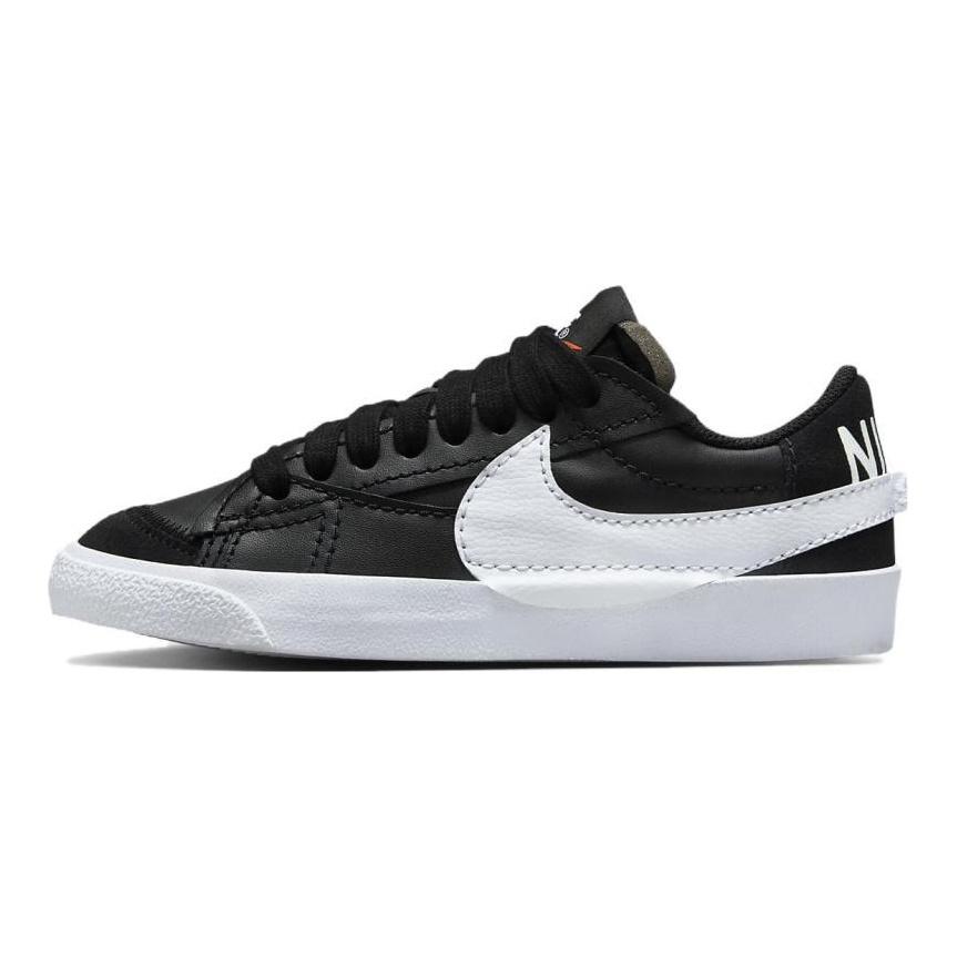 Nike Кроссовки Blazer Low 77 Jumbo Черно-белые Женские Обувь для скейтборда DQ1470-002