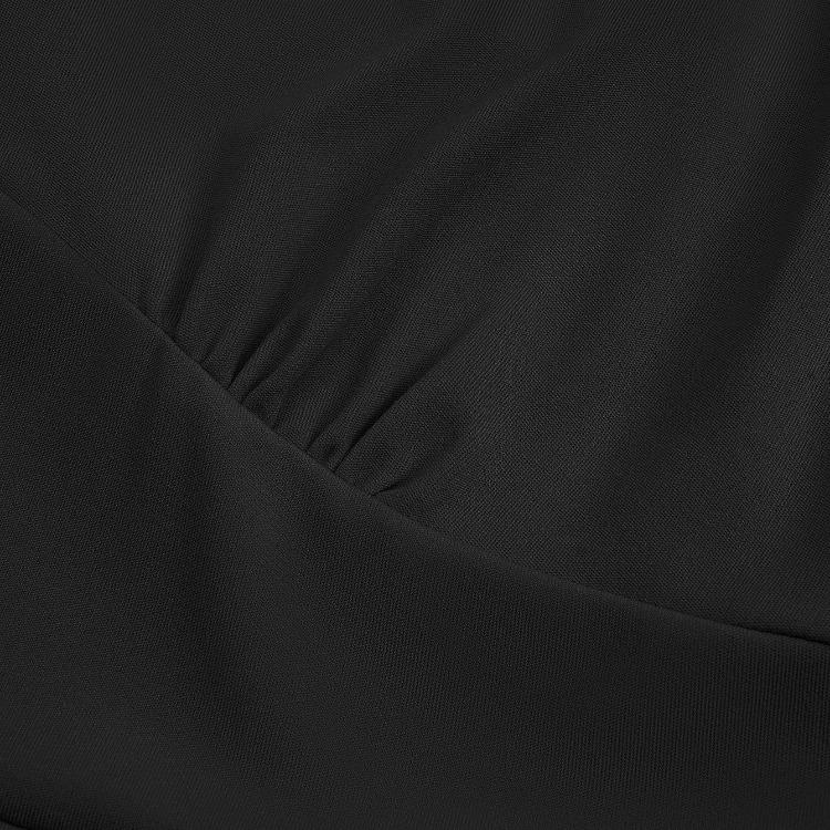 Летнее женское повседневное платье с V-образным вырезом, без рукавов, А-силуэта, с завышенной талией, однотонное, с оборкой по подолу, длинное, весенняя мода, размеры S XL