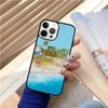 Любовь Лето Пляж Ракушка Чехол Для iPhone 17 Air 15 16 14 13 12 Pro Max 11 Pro Max Plus Чехол для Телефона