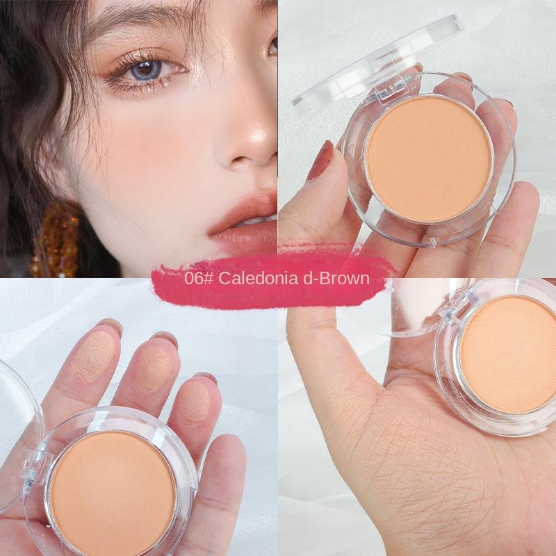 Monochrome Blush Face Brightening Long-lasting Waterproof Developing Nude Makeup Natural Highlights One Disc Beginner Blush Contouring Student Makeup