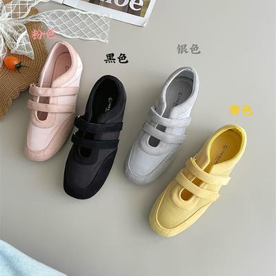 Модный бренд Bailamos Женские балетки Осенние туфли на плоской подошве с круглым носком Неглубокие слипоны Женские повседневные туфли Мэри Джейн Мягкие балетки для платья