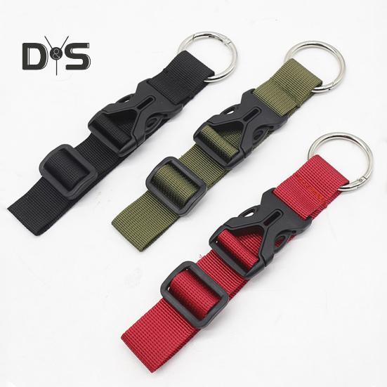 Luggage Strap with Buckle Adjustable Nylon Securing Belt Add A Carry-on Bag On Suitcase Backpack Attachment Strap for Travel Outdoor Use
