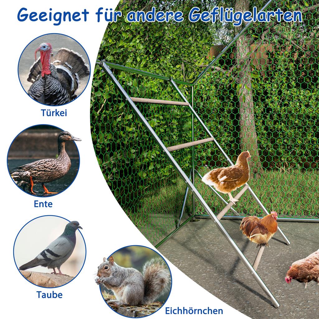 Large Perch for Chicken Coop – Perch for Chickens, Fun Chicken Toy, Chicken Coop Accessory